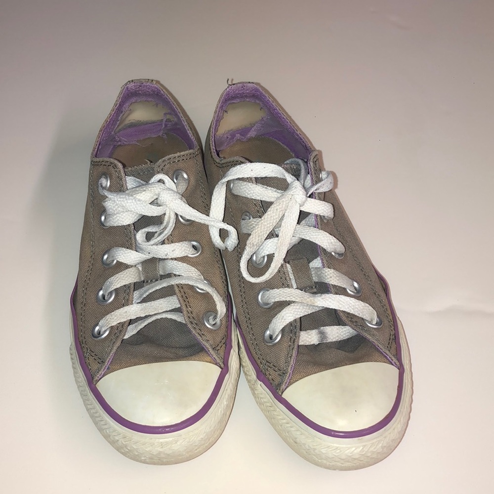 Faded Gray Converse